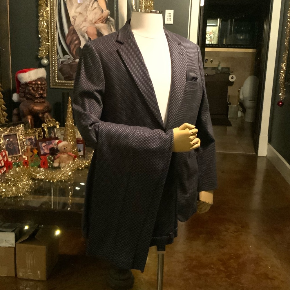 Scotch & Soda suit, Notch lapel, diamond pattern
